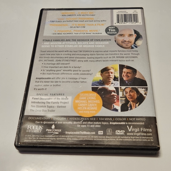 Irreplaceable DVD - Picture 2 of 3